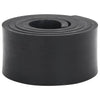 Vidaxl rubberen rand voor sneeuwploeg 200x8x1 cm zwart