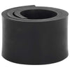 Vidaxl rubberen rand voor sneeuwploeg 120x10x1 cm zwart