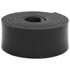 Vidaxl rubberen rand voor sneeuwploeg 300x10x1 cm zwart