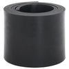 Vidaxl rubberen rand voor sneeuwploeg 200x15x1 cm zwart