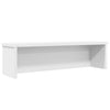 Vidaxl keukenrek stapelbaar 50x15x16 cm bewerkt hout wit