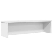 Vidaxl keukenrek stapelbaar 50x15x16 cm bewerkt hout wit - afbeelding 1