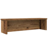 Vidaxl keukenrek stapelbaar 50x15x16 cm bewerkt hout oud houtkleurig - afbeelding 1