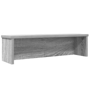 Vidaxl keukenrek stapelbaar 60x15x16cm bewerkt hout grijs sonoma eiken - afbeelding 1