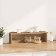 Vidaxl keukenrek stapelbaar 60x15x16 cm bewerkt hout artisanaal eiken - afbeelding 2