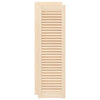 Vidaxl kastdeuren met lamellen 2 st 99x29,5 cm massief grenenhout