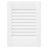 Vidaxl kastdeur louvre design 39,5x29,5 cm wit
