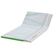 Vidaxl matrastopper wit en groen 90 x 190 cm jacquard stof - afbeelding 3