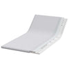 Vidaxl matrastopper wit 90 x 190 cm jacquard stof