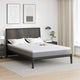 Vidaxl matrastopper wit 140 x 200 cm jacquard stof
