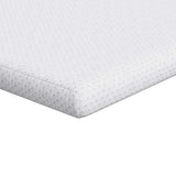 Vidaxl matrastopper wit 70 x 200 cm jacquard stof - afbeelding 2