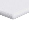 Vidaxl matrastopper wit 140 x 190 cm jacquard stof
