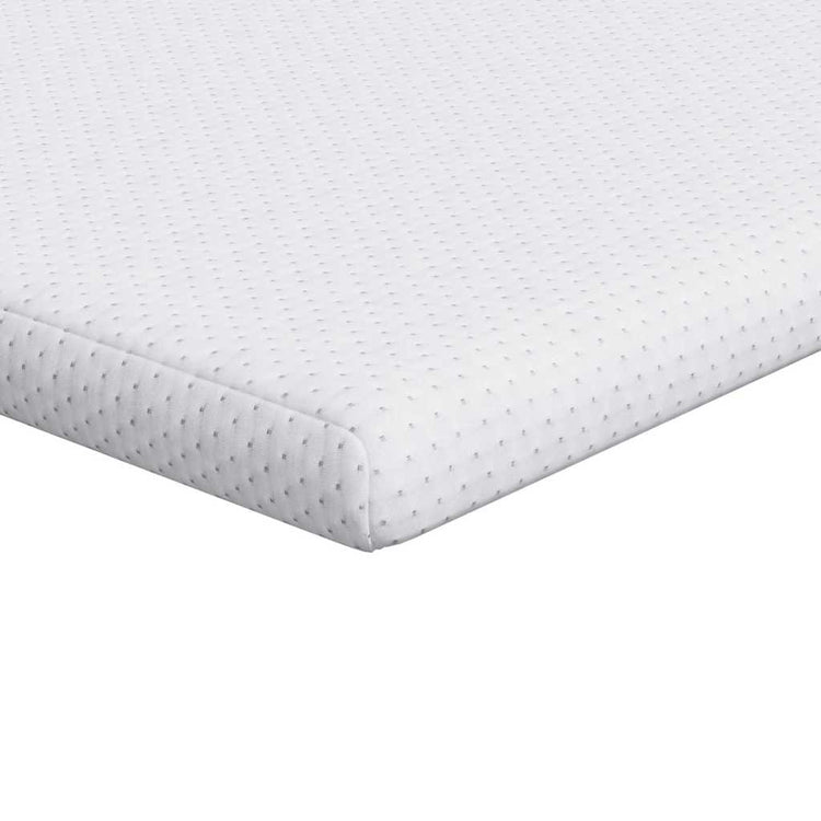 Vidaxl matrastopper wit 180 x 200 cm jacquard stof