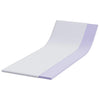 Vidaxl matrastopper wit 70 x 200 cm jacquard stof