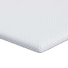 Vidaxl matrastopper wit 80 x 200 cm jacquard stof