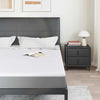 Vidaxl matrastopper wit 180 x 200 cm jacquard stof