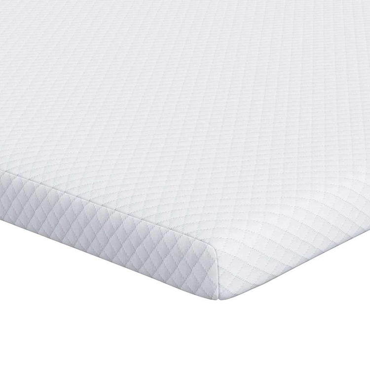 Vidaxl traagschuimmatras topper 140 x 190 cm thick stof-100% polyester