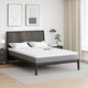 Vidaxl traagschuimmatras topper 140 x 200 cm thick stof-100% polyester