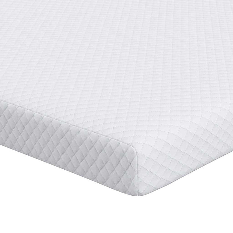Vidaxl traagschuimmatras topper 160 x 200 cm thick stof-100% polyester