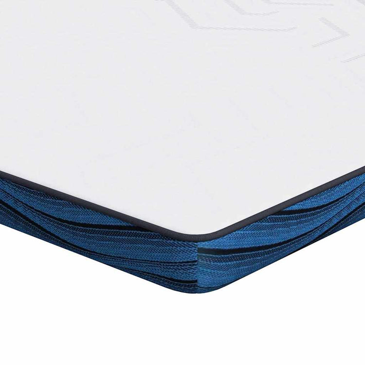 Vidaxl matrastopper 70 x 200 cm dik jacquard stof wit