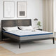 Vidaxl matrastopper 180 x 200 cm dik jacquard stof wit