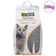 Vidaxl kattenbakvulling met babypoeder geur bentoniet 20l