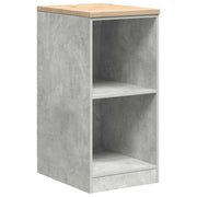 Vidaxl garagekast 40x51x85 cm massief grenenhout betongrijs - afbeelding 2