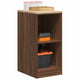 Vidaxl garagekast 40x51x85 cm massief grenenhout bruin eikenkleurig