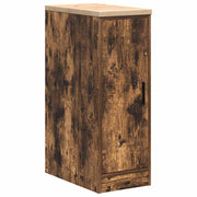Vidaxl garagekast 30x51x85 cm massief grenenhout gerookt eiken - afbeelding 2