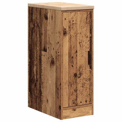 Vidaxl garagekast 30x51x85 cm massief grenenhout oud hout