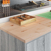 Vidaxl garagekast 40x51x85 cm massief grenenhout grijs sonoma - afbeelding 3