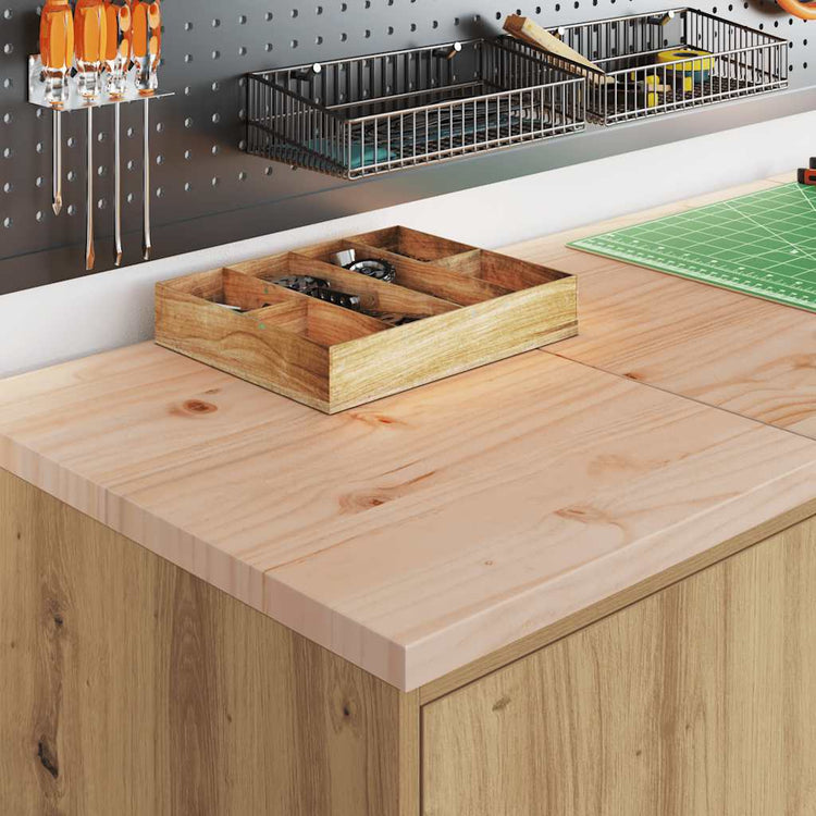 Vidaxl garagekast 40x51x85 cm massief grenenhout artisan eikenkleurig