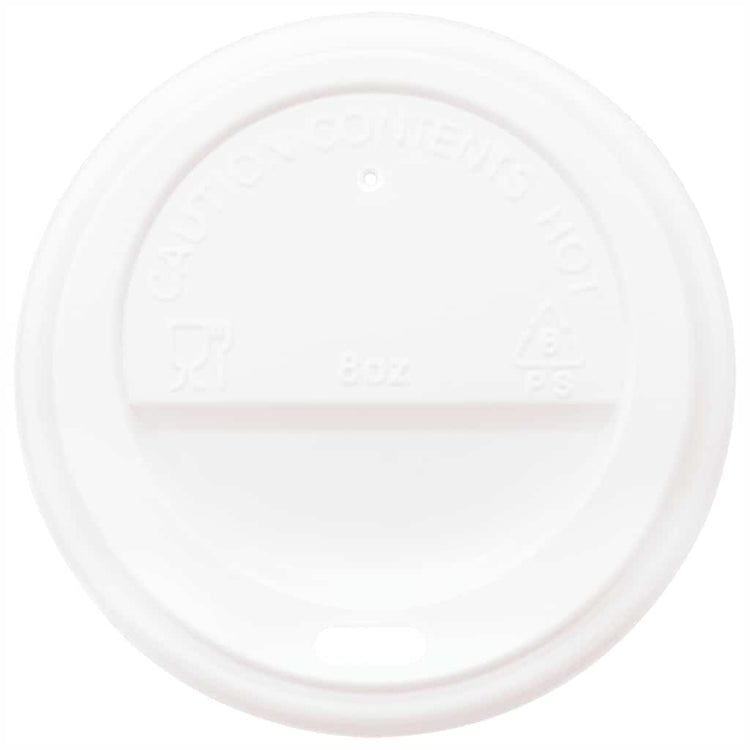 Vidaxl papieren koffiekopjes met deksel 1000 st 8oz 200 ml