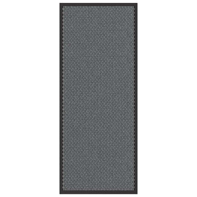 Vidaxl deurmat 60x150 cm antracietkleurig