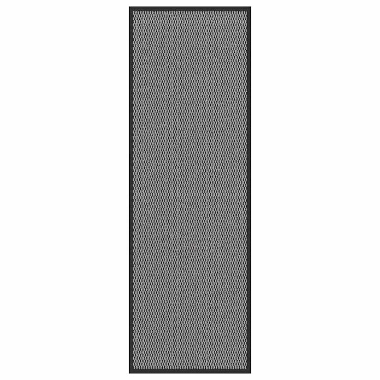 Vidaxl deurmat 60x180 cm antracietkleurig
