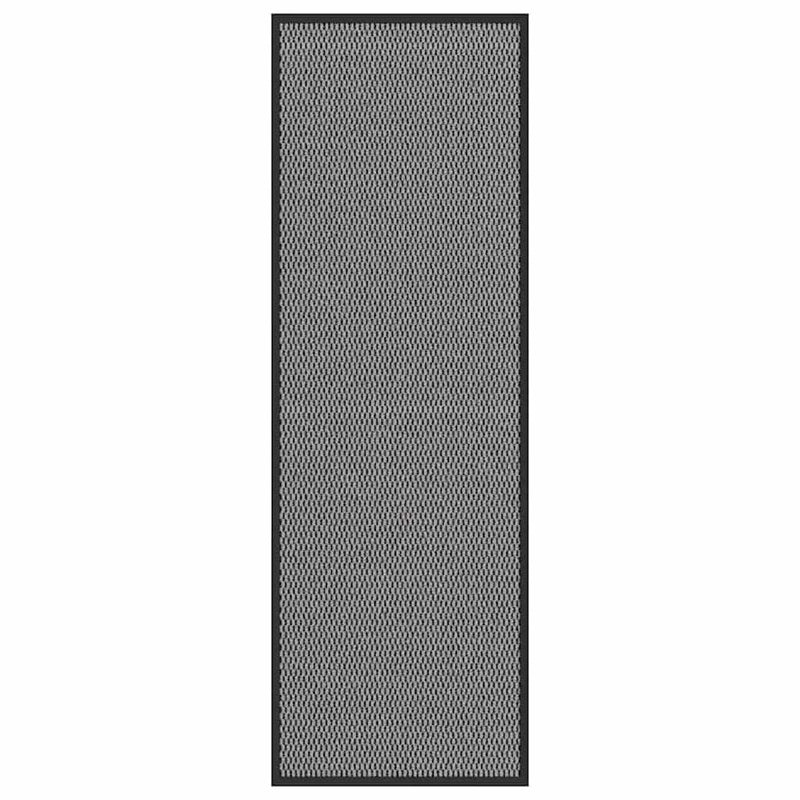 Vidaxl deurmat 60x180 cm antracietkleurig