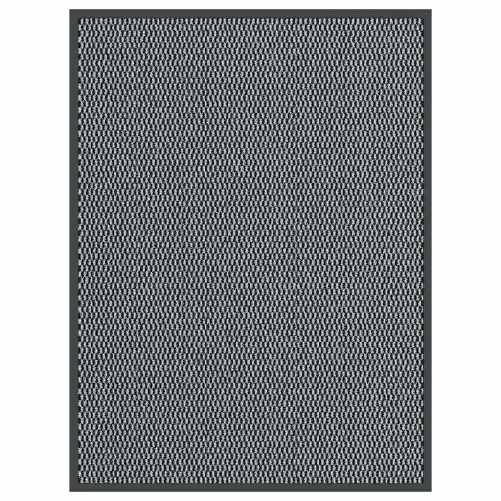 Vidaxl deurmat 90x120 cm antracietkleurig
