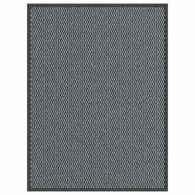 Vidaxl deurmat 90x120 cm antracietkleurig