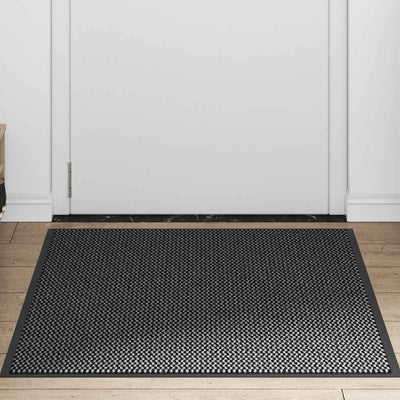 Vidaxl deurmat 90x120 cm antracietkleurig