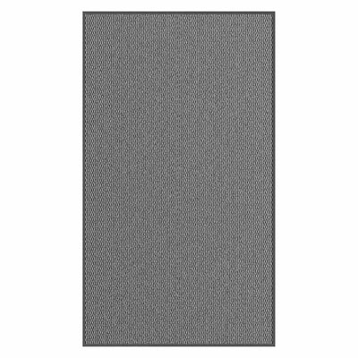 Vidaxl deurmat 115x200 cm antracietkleurig