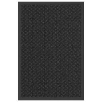 Vidaxl deurmat 40x60 cm zwart
