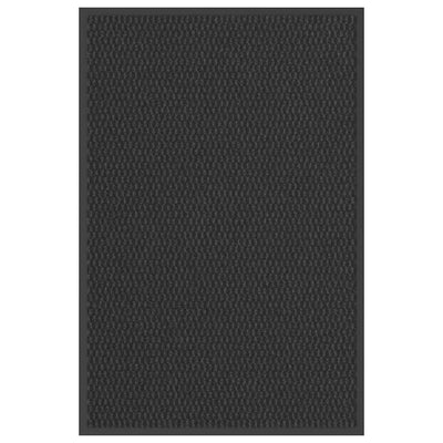 Vidaxl deurmat 60x90 cm zwart