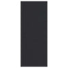 Vidaxl deurmat 60x150 cm zwart