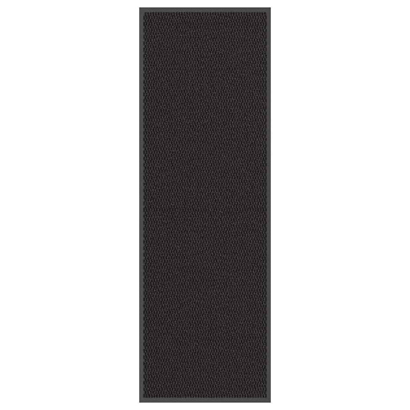 Vidaxl deurmat 60x180 cm zwart