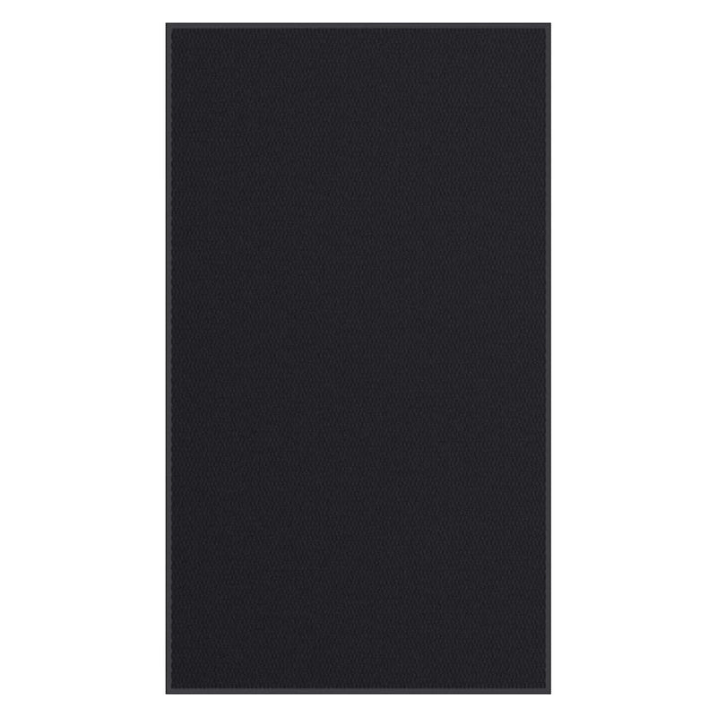Vidaxl deurmat 115x200 cm zwart