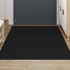 Vidaxl deurmat 115x200 cm zwart