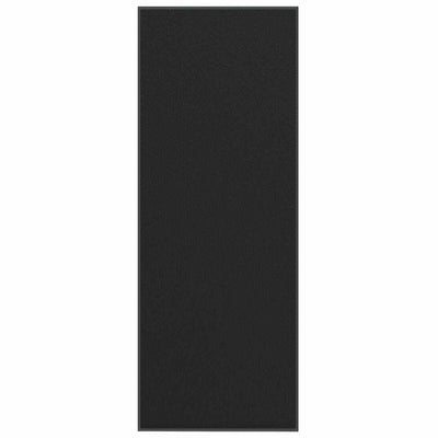 Vidaxl deurmat 115x300 cm zwart