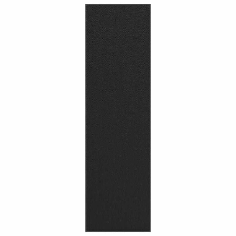 Vidaxl deurmat 115x400 cm zwart