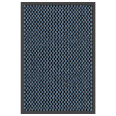 Vidaxl deurmat 40x60 cm blauw