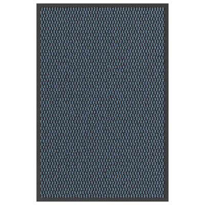 Vidaxl deurmat 60x90 cm blauw